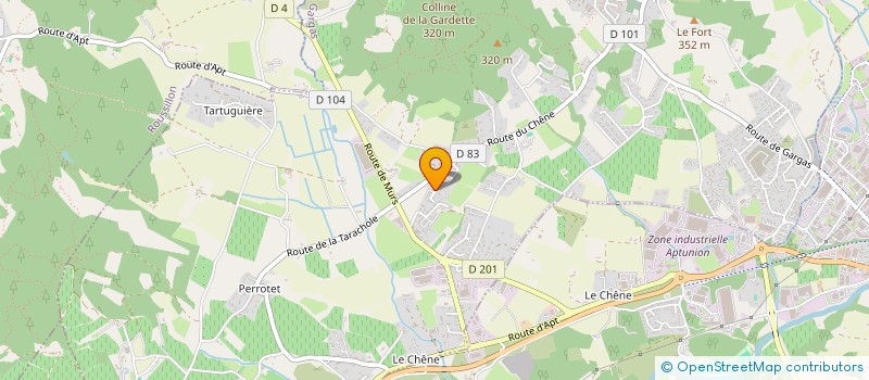 localisation de l'entreprise MONSIEUR TEDDY PONTET  APT