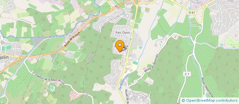 localisation de l'entreprise MONSIEUR TEDDY POUPINOT  GASSIN