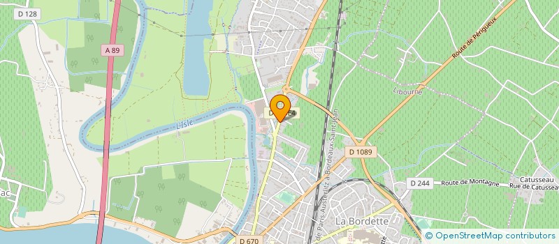 localisation de l'entreprise MONSIEUR TEDDY PROENCA à LIBOURNE
