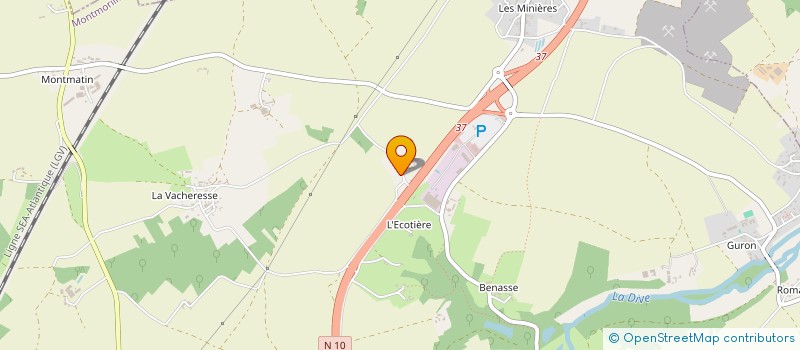 localisation de l'entreprise MONSIEUR TEDDY PROUST  VALENCE-EN-POITOU