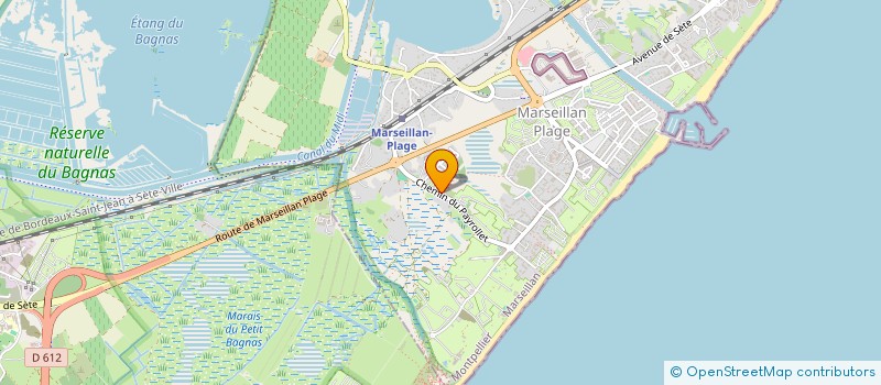 localisation de l'entreprise MONSIEUR TEDDY RAIMON à MARSEILLAN