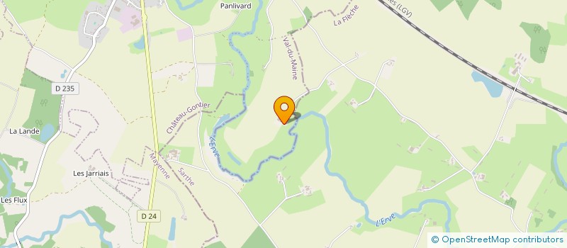 localisation de l'entreprise MONSIEUR TEDDY REBUFFE  VAL-DU-MAINE