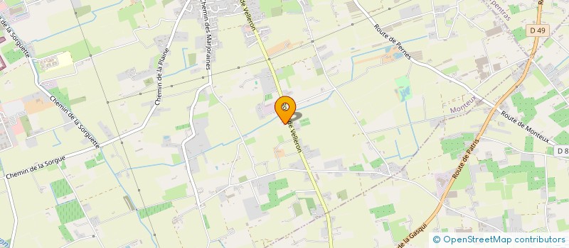 localisation de l'entreprise MONSIEUR TEDDY RENAUDEAU  MONTEUX