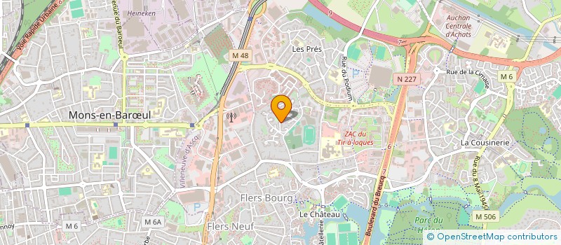 localisation de l'entreprise MONSIEUR TEDDY RENE FRANCIS BONNET  VILLENEUVE-D'ASCQ