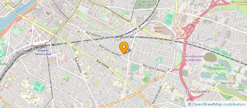 localisation de l'entreprise MONSIEUR TEDDY REVET à ANGERS