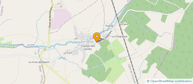 localisation de l'entreprise MONSIEUR TEDDY RICHEBON  CORIGNAC