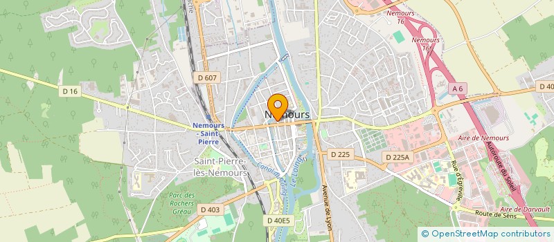 localisation de l'entreprise MONSIEUR TEDDY ROBERT  NEMOURS