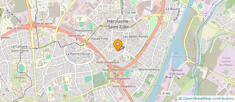 localisation de l'entreprise MONSIEUR TEDDY ROMEUF à HEROUVILLE SAINT CLAIR