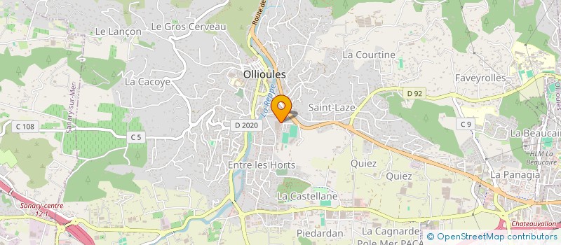 localisation de l'entreprise MONSIEUR TEDDY ROQUES  COURTHEZON