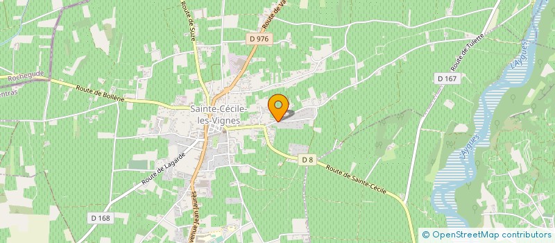 localisation de l'entreprise MONSIEUR TEDDY SABATERY  SAINTE-CECILE-LES-VIGNES