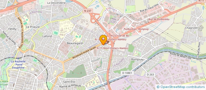 localisation de l'entreprise MONSIEUR TEDDY SALAMANCA  LA ROCHELLE