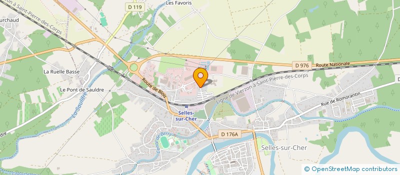 localisation de l'entreprise MONSIEUR TEDDY SAMBOURG  SELLES-SUR-CHER