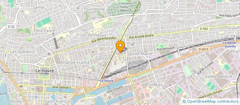 localisation de l'entreprise MONSIEUR TEDDY SAMOT  LE HAVRE