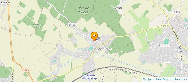 localisation de l'entreprise MONSIEUR TEDDY SCHROEDER  TACOIGNIERES