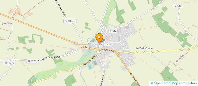 localisation de l'entreprise MONSIEUR TEDDY SELLEZ à BREZOLLES