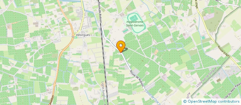 localisation de l'entreprise MONSIEUR TEDDY SOUAZE  L'ISLE-SUR-LA-SORGUE