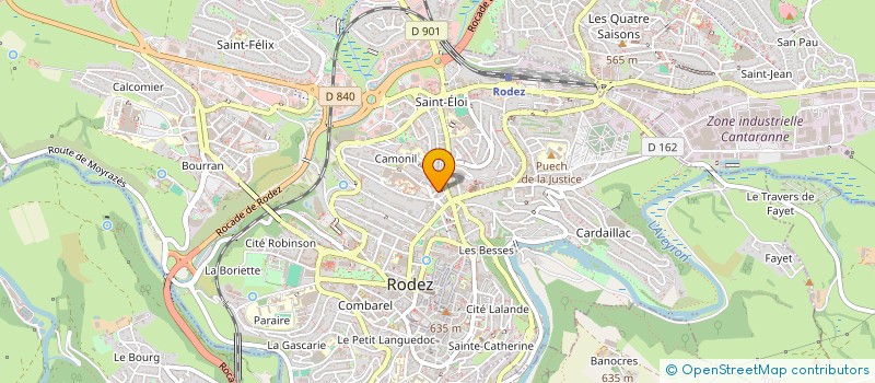 localisation de l'entreprise MONSIEUR TEDDY STEIS  RODEZ