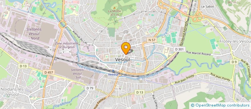 localisation de l'entreprise MONSIEUR TEDDY STELHY  VESOUL