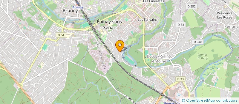 localisation de l'entreprise MONSIEUR TEDDY TAKOUDJOU  EPINAY-SOUS-SENART