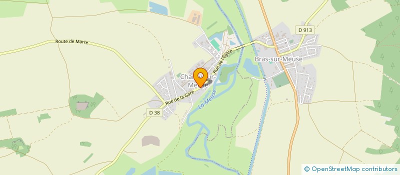 localisation de l'entreprise MONSIEUR TEDDY THOMAS  CHARNY-SUR-MEUSE