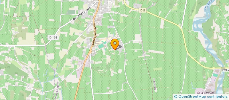 localisation de l'entreprise MONSIEUR TEDDY THOUZE  SAINTE-CECILE-LES-VIGNES