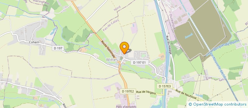 localisation de l'entreprise MONSIEUR TEDDY TILLIER  RACQUINGHEM