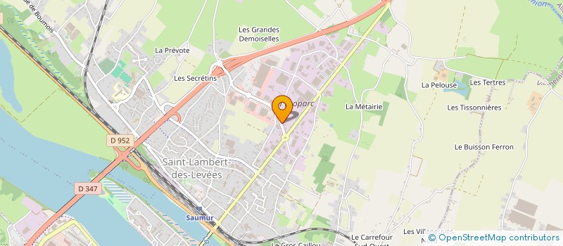 localisation de l'entreprise MONSIEUR TEDDY TINTEN à SAUMUR