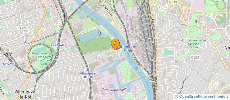 localisation de l'entreprise MONSIEUR TEDDY TOGNA KOUAMEN  VILLENEUVE-LE-ROI