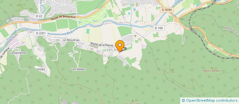 localisation de l'entreprise MONSIEUR TEDDY TRICOT  LES AIRES