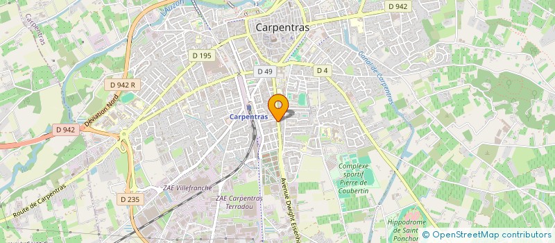 localisation de l'entreprise MONSIEUR TEDDY TRIPONNEY à CARPENTRAS