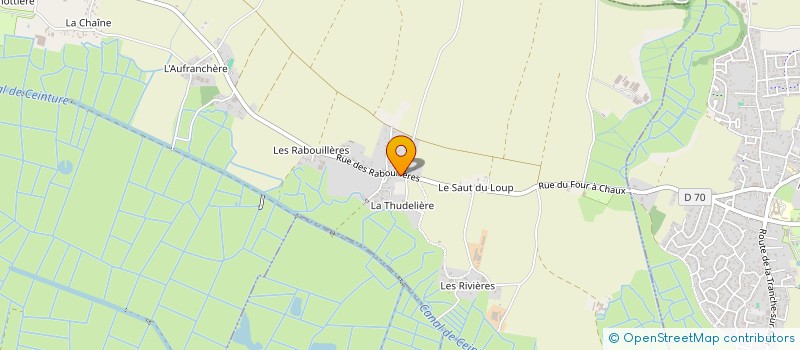 localisation de l'entreprise MONSIEUR TEDDY TRIQUE  LONGEVILLE-SUR-MER