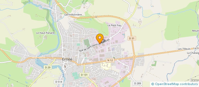 localisation de l'entreprise MONSIEUR TEDDY TROLLE  ERNEE