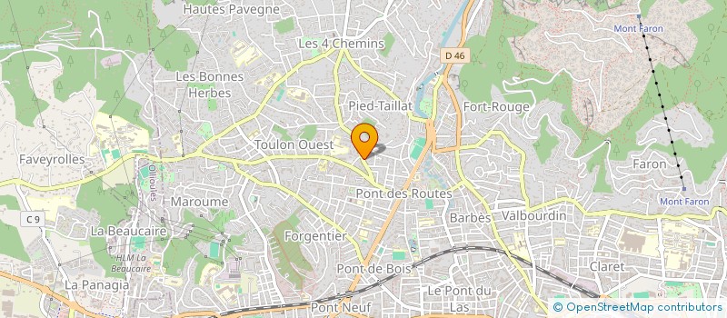 localisation de l'entreprise MONSIEUR TEDDY TUIL à TOULON