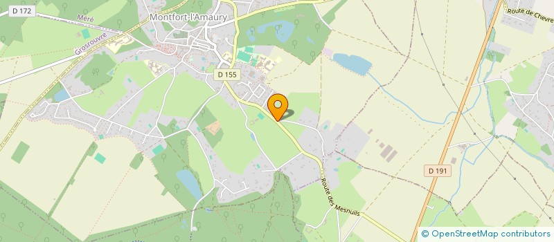 localisation de l'entreprise MONSIEUR TEDDY TURMEL  MONTFORT-L'AMAURY