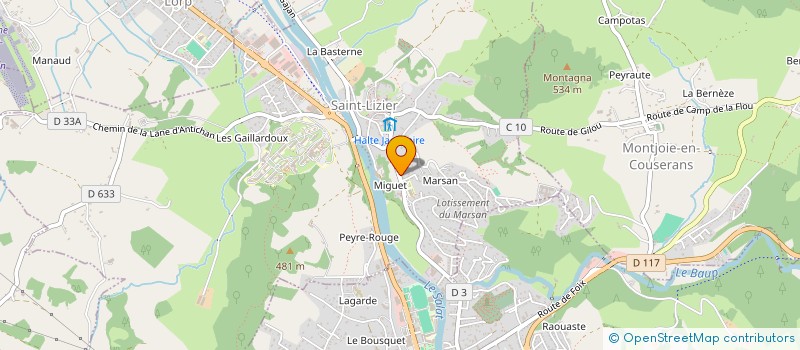 localisation de l'entreprise MONSIEUR TEDDY UGAL à SAINT-GIRONS