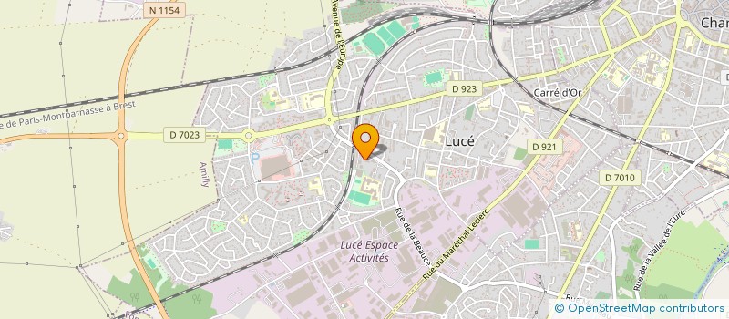 localisation de l'entreprise MONSIEUR TEDDY URTH à LUCE