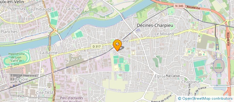 localisation de l'entreprise MONSIEUR TEDDY WINTERSTEIN  DECINES-CHARPIEU