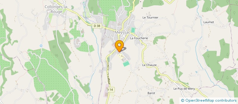 localisation de l'entreprise MONSIEUR TEDDY WIRTZ  MEYSSAC