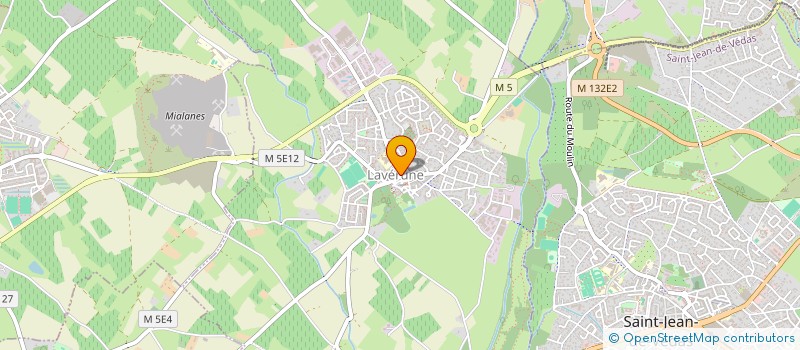 localisation de l'entreprise MONSIEUR TEDDY YVER  LAVERUNE