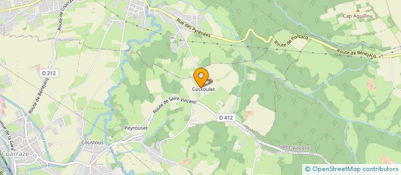 localisation de l'entreprise MONSIEUR TEDJI FLORES  COARRAZE