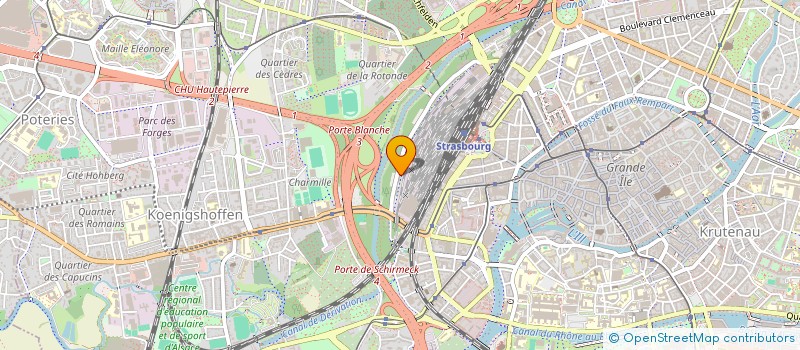 localisation de l'entreprise MONSIEUR TEDROS WELDEGEGRIS à STRASBOURG