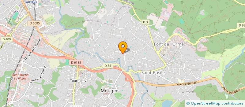 localisation de l'entreprise MONSIEUR TEEMU TORMA à MOUGINS