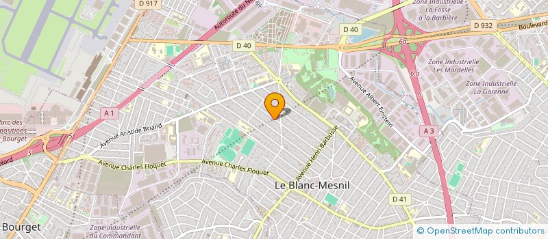 localisation de l'entreprise MONSIEUR TEENISH CHUMROO à LE BLANC-MESNIL