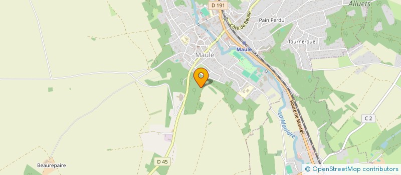 localisation de l'entreprise MONSIEUR TEGGY NOEL  JUMEAUVILLE