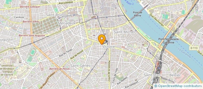 localisation de l'entreprise MONSIEUR TEHAU HURGON-BECHONNET  BORDEAUX