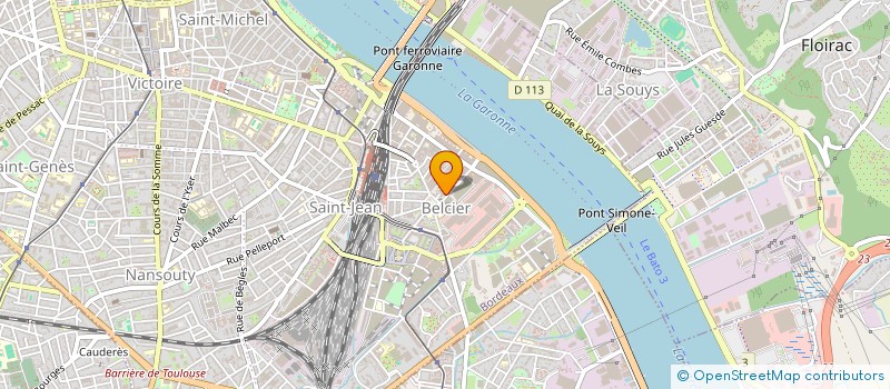 localisation de l'entreprise MONSIEUR TEHY DALBAN NARO  BORDEAUX