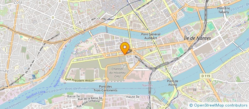 localisation de l'entreprise MONSIEUR TEILO PERRODEAU à NANTES