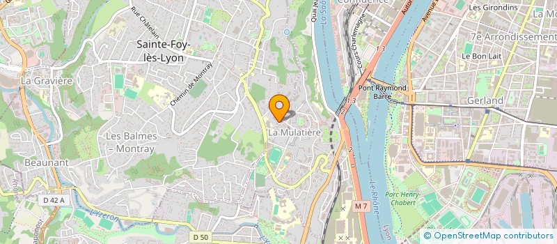 localisation de l'entreprise MONSIEUR TEIMURAZ BROEVI  LA MULATIERE