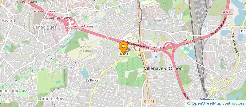 localisation de l'entreprise MONSIEUR TEIMURAZ NOZADZE  VILLENAVE-D'ORNON