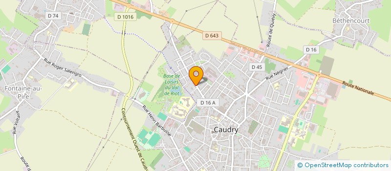 localisation de l'entreprise MONSIEUR TEJEDDIN ELOUNI à CAUDRY